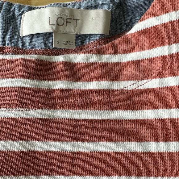 LOFT striped dress - Picture 3 of 6